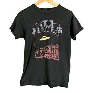 Foo Fighters UFO Flying Saucers 2015 Tour T-Shirt - Size Small